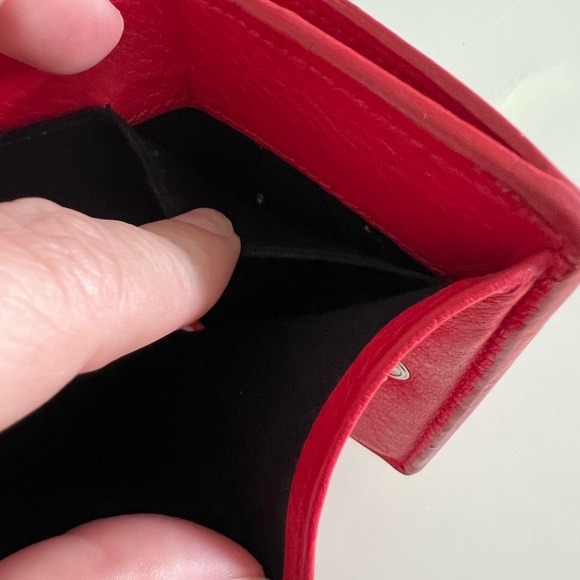 Balenciaga Red Paiper Wallet - Picture 9 of 13
